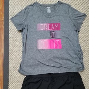 Danskin Now Active Graphic Loose Fitting Tee!